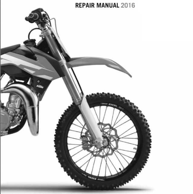 2012 KTM 350 FREERIDE REPAIR MANUAL PDF visual data 8
