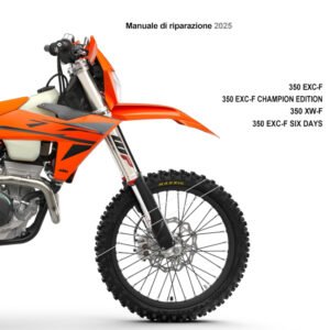 2025 KTM 350 EXCF Manuale di Riparazione