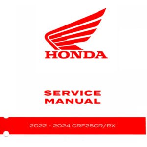 2022-2025 Honda CRF 250R RX Repair Manual
