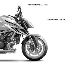 2022 KTM 1290 Suepr Duke R Repair Manual