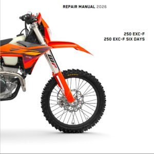 2026 KTM 250 EXC-F Repair Manual