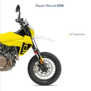 2026 Husqvarna 701 Supermoto Repair Manual