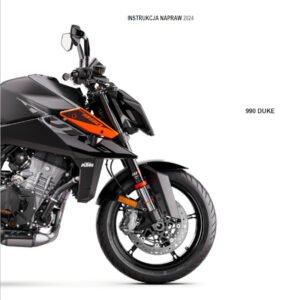 2024 KTM 990 Duke Instrukcja Naprawy POLSKI