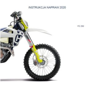 2020 Husqvarna FE 250 Instrukcja Napraw - POLSKI