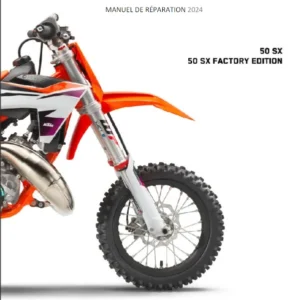 2024 KTM 50 SX Manual de Reparation French Language Version