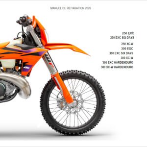 2024 KTM 250-300 EXC Manual de Reparation French Language Version
