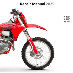 2025 Gas Gas EC 450-500F Repair Manual