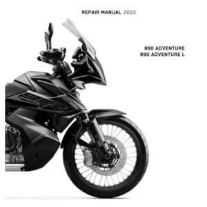 2022 KTM 890 ADV & L Repair Manual