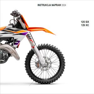 2024 KTM 125-150 SX XC Instrukcja Naprawy POLSKI