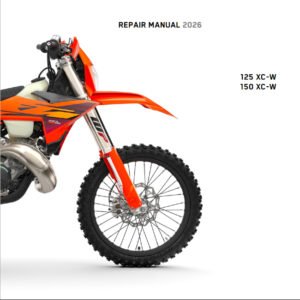 2026 KTM 125 - 150 XC-W Repair Manual