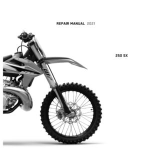 2021 KTM 250 SX Repair Manual