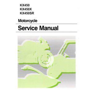 2025 Kawasaki KX450 Repair Manual