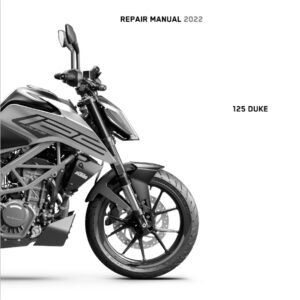 2022 KTM Duke 125 Repair Manual