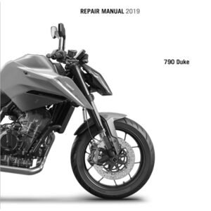 2019 KTM 790 Duke Repair Manual