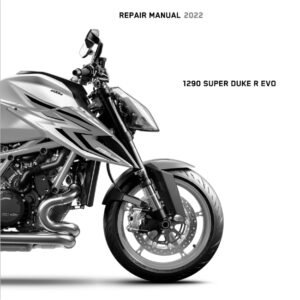 2022 KTM 1290 Suepr Duke R EVO Repair Manual