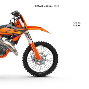 2026 KTM 125 SX XC Repair Manual