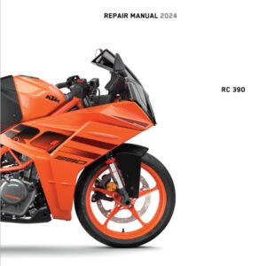 2024 KTM RC 390 Repair Manual