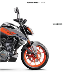 2025 KTM 200 Duke Repair Manual