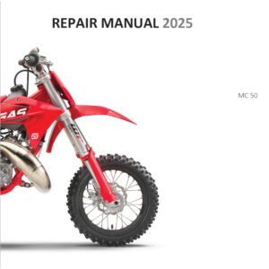2025 Gas Gas MC 50 Repair Manual