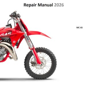 2026 Gas Gas MC 65 Repair Manual